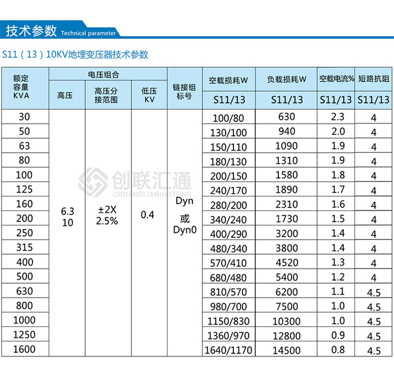 S11-MRD地埋式變壓器 高壓油浸 防腐防潮 廠家直銷特惠可定制-創聯匯通示例圖3